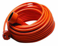 Image de Cordon prolongateur orange pour jardin L 25m / Câble 2x1,5mm²