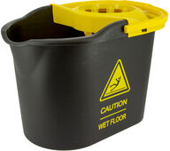 Image de Seau 16l rectangulaire avec essoreur + bec verseur