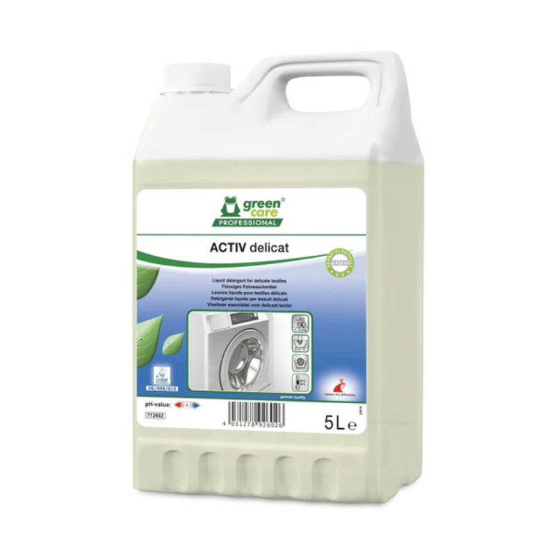 Image de FDV*Lessive liquide ACTIV DELICAT GREEN CARE ECOLABEL - Bidon 5L