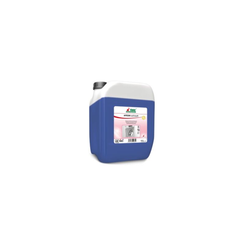 Image de APESIN ACTIVSOFT Additif de rinçage/désinfectant/assoupliss.- 15L