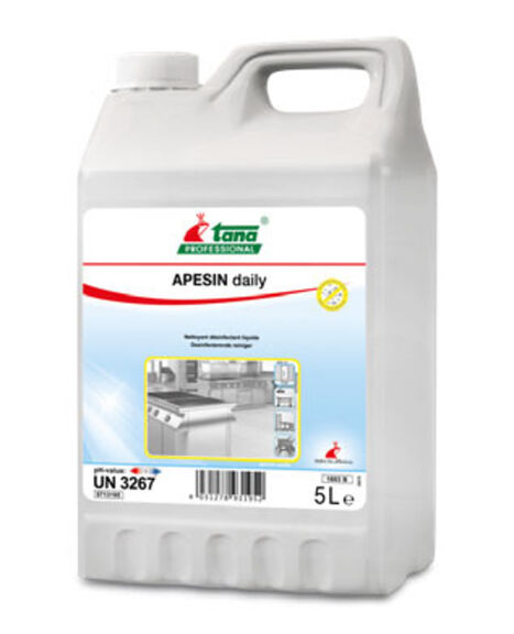 Image de Nettoyant désinfectant sols et surfaces APESIN DAILY - Bidon de 5L
