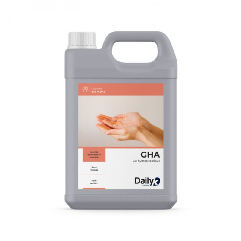 Image de GHA Gel hydroalcoolique DAILYK PREMIUM - Bidon 5L