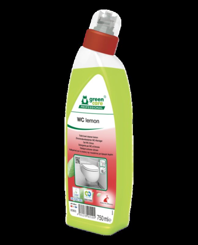 Image de Gel WC nettoyant parfumé écolabel WC LEMON-Flacon coudé 750ml