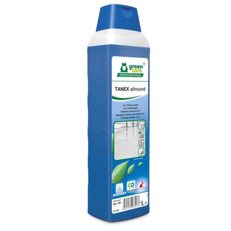 Image de TANEX Allround Nettoyant puissant 4en1 ECOLABEL C2C - Bidon de 1L