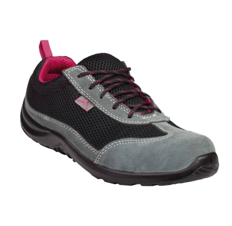 Image de FDV*Chaussures basses cuir croute velours COMO S1P (35 à 48)