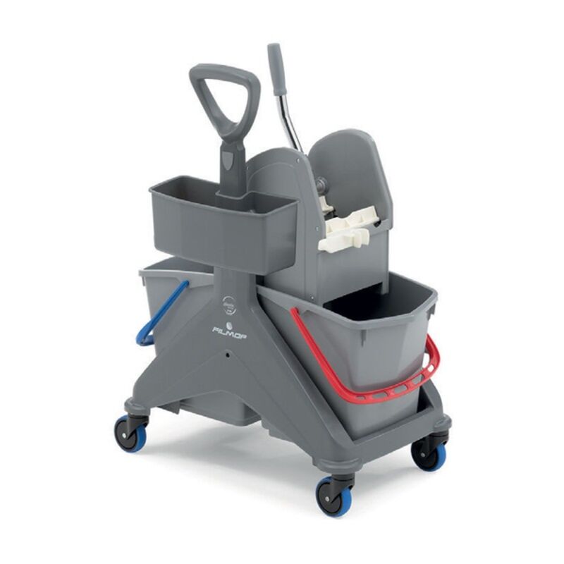 Image de Chariot de lavage 2X15L avec presse à machoire ONEFRED