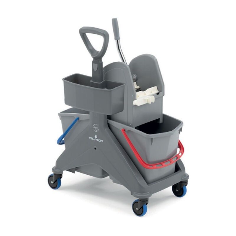 Image de Chariot de lavage 2X15L avec presse à machoire ONEFRED