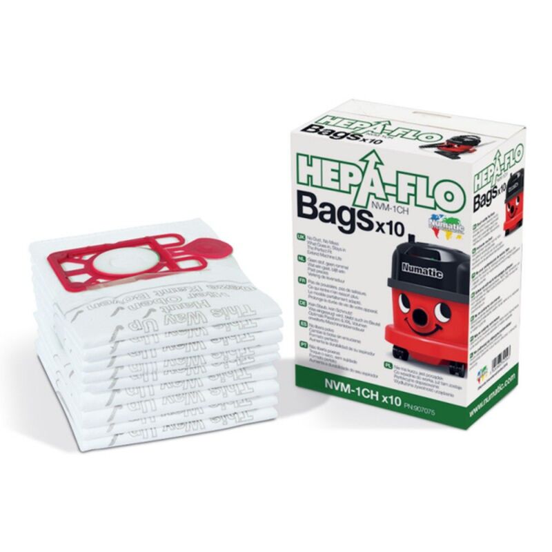 Image de Sac aspirateur HEPAFLO 6L (ACC 133094) 604011 - Jeu de 10