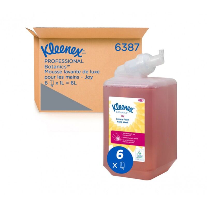 Image de Savon mousse KLEENEX® Botanics Luxury cartouche 1L - Ct. 6