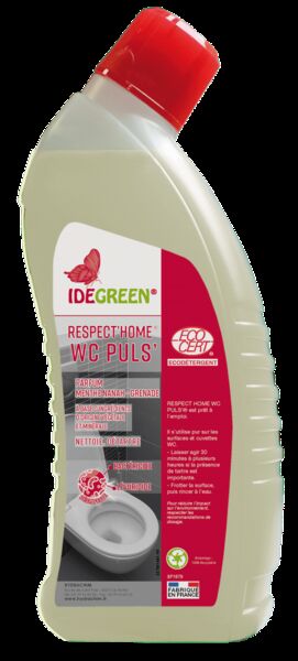 Image de Gel WC détartrant désinfectant écocert menthe WC PULS- Flacon 750ml