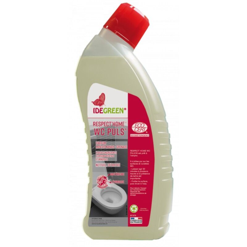 Image de Gel WC détartrant désinfectant écocert menthe WC PULS- Flacon 750ml