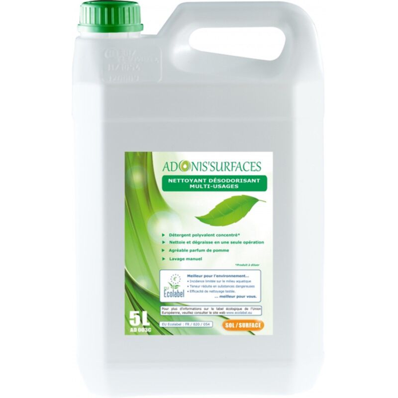 Image de FDV*Nettoyant désodorisant multi-usages écolabel ADONIS SURF-bidon 5l