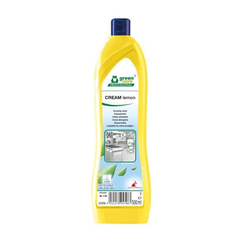 Image de Crème à récurer Ecolabel CREAM LEMON - Flacon 500ml