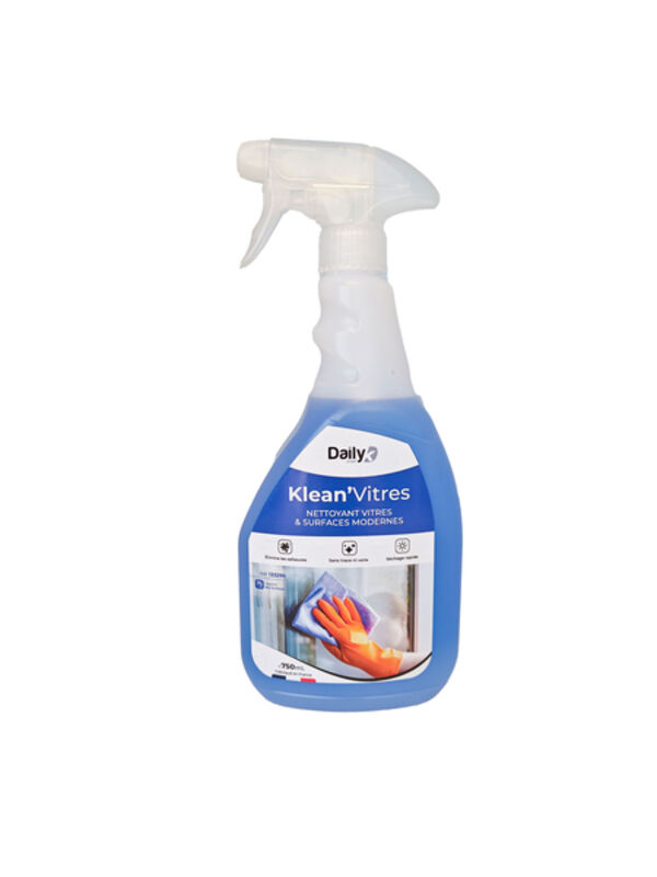 Image de KLEAN'VITRES Nettoyant vitres DAILYK START - Spray 750ml