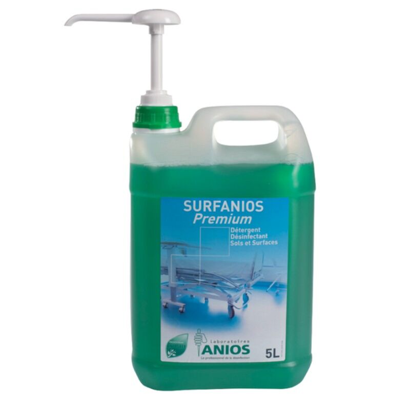 Image de Détergent désinfectant sols&surfaces SURFANIOS PREMIUM-Bidon 5L
