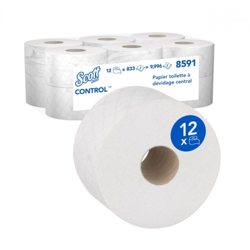 Image de PH 2pl à dévidage central SCOTT CONTROL - colis 12 rlx