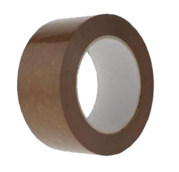 Image de Ruban adhésif PVC havane 50mm x 100m - CT de 36 rlx