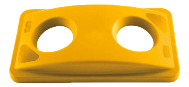 Image de Couvercle jaune SLIM JIM pour déchets recyclables