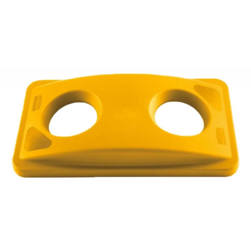 Image de Couvercle jaune SLIM JIM pour déchets recyclables