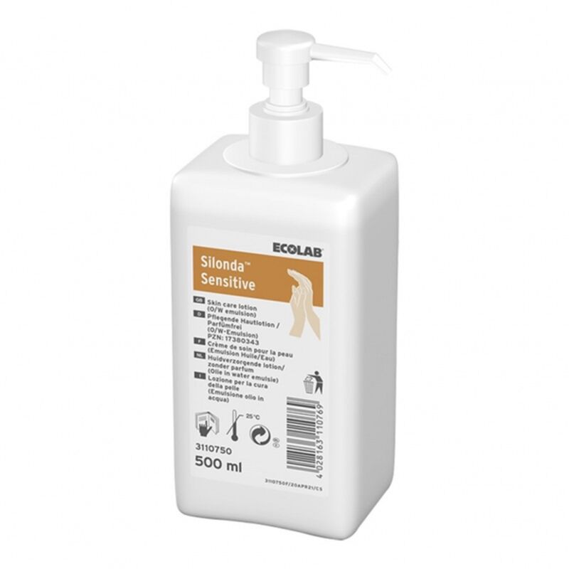 Image de SILONDA SENSITIVE Crème protectrice mains - Flacon pompe de 500ml