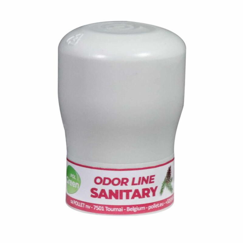 Image de ODOR LINE SANITARY Spray vide sérigraphié Rouge 650ml