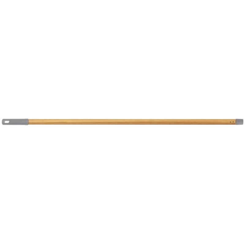 Image de Manche acier classic de 140cm à vis imitation bois ECOGREEN