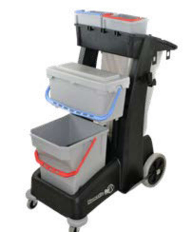 Image de Chariot ménage MM-8 MULTIMATIC- grandes roues