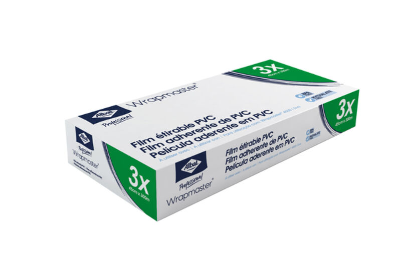 Image de Film alimentaire recharge 45cmx300m WRAPMASTER 4500/DUO- Ct. de 3rlx