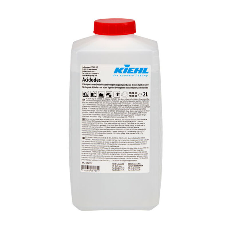 Image de Nettoyant désinfectant acide liquide  ACIDODES - Ct 3x2L
