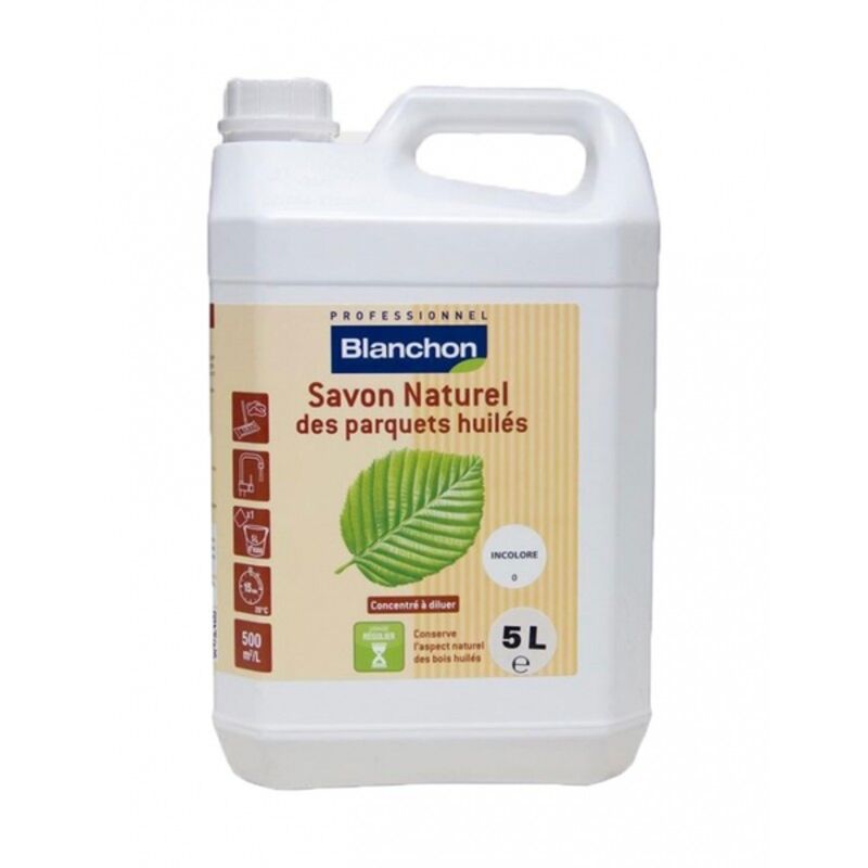 Image de Savon naturel des parquets huilés -Bidon de 5L