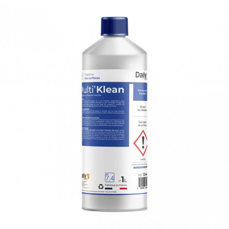 Image de MULTI'KLEAN Détergent universel DAILYK START -Bidon 1L