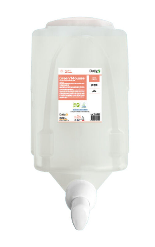 Image de GREEN'MOUSSE Savon mousse DAILYK GREEN ECOLABEL - Ct. de 6 x 1000ml