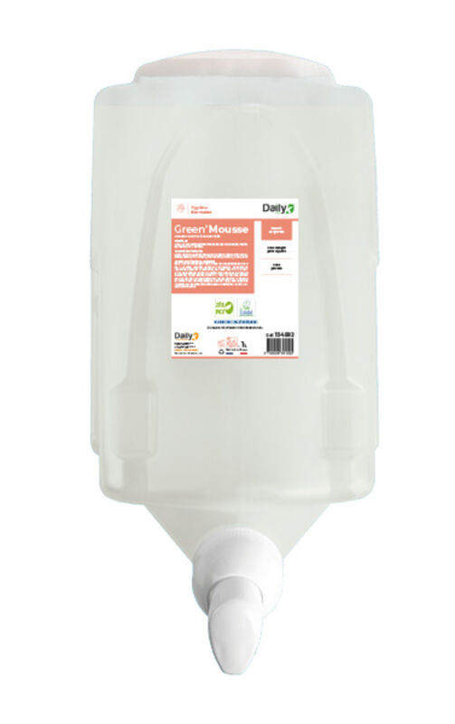 Image de Savon mousse lavante 1L Ecolabel GREEN'MOUSSE DAILYK GREEN- Ct 6