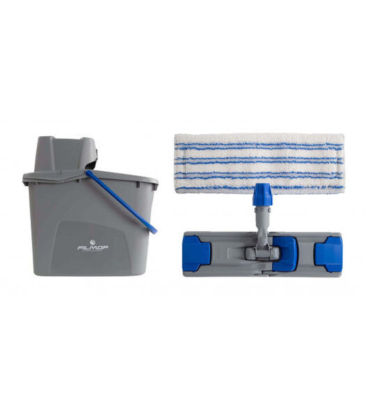 Image de Kit EASY WASH (seau 14l+ support 35cm + frange 35cm)