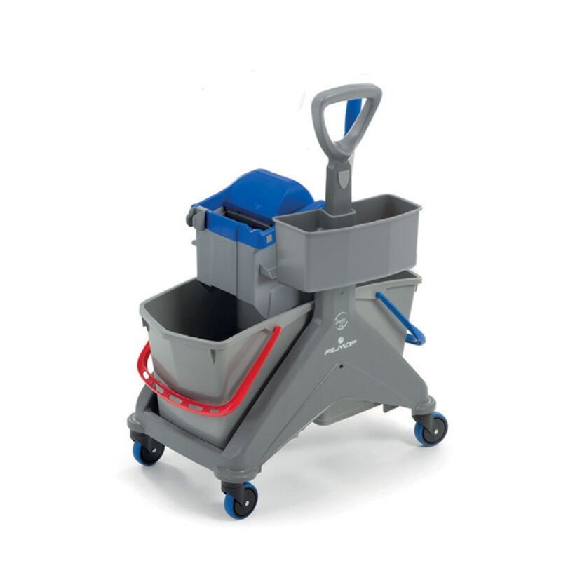 Image de Chariot ONEFRED 2x15 lt avec timon latéral et presse Boost