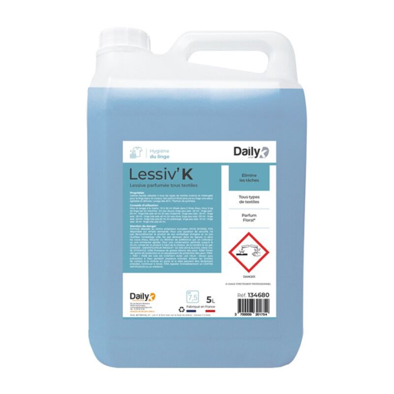 Image de Lessive parfumée tous textiles LESSIV'K DAILYK START - Bidon 5L