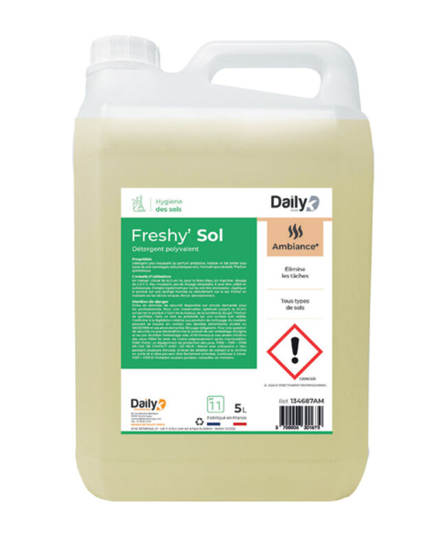 Image de FRESHYSOL Détergent polyvalent DAILYK START - Bidon 5L