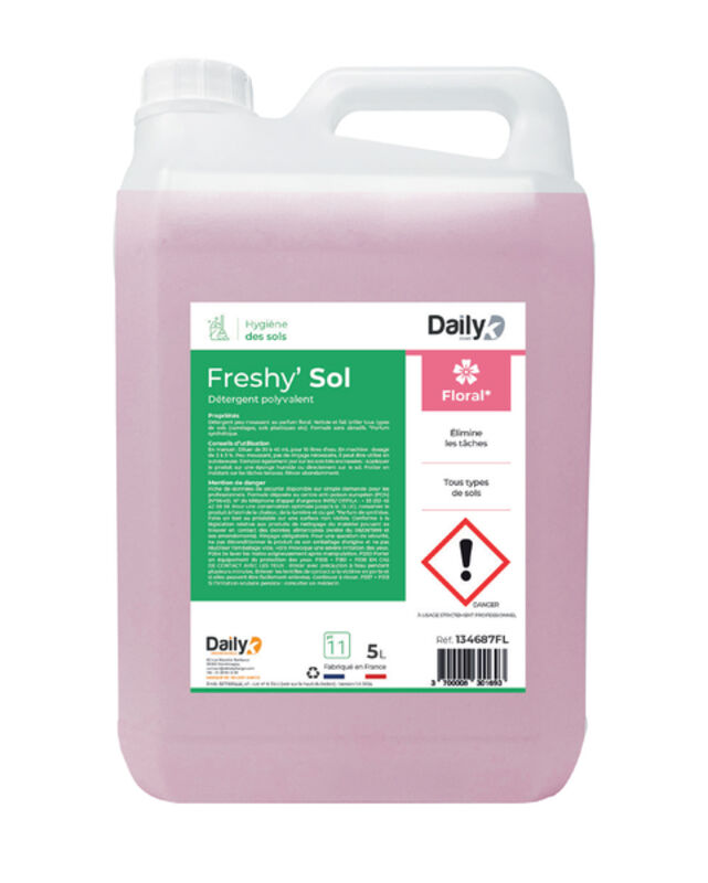 Image de FRESHYSOL Détergent polyvalent DAILYK START - Bidon 5L