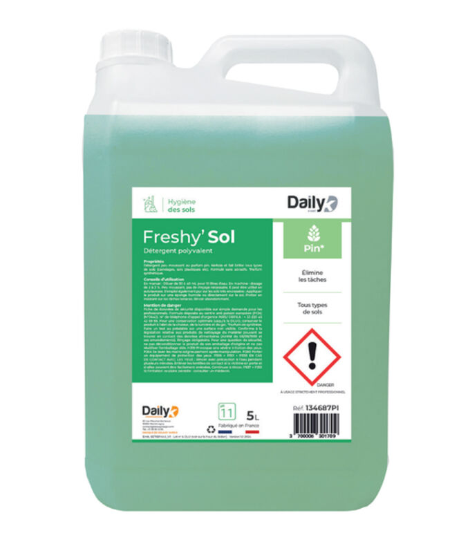 Image de FRESHYSOL Détergent polyvalent DAILYK START - Bidon 5L