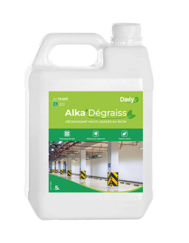 Image de ALKA'DEGRAISS Dégraissant multi-usages DAILYK GREEN - Bidon 5 L
