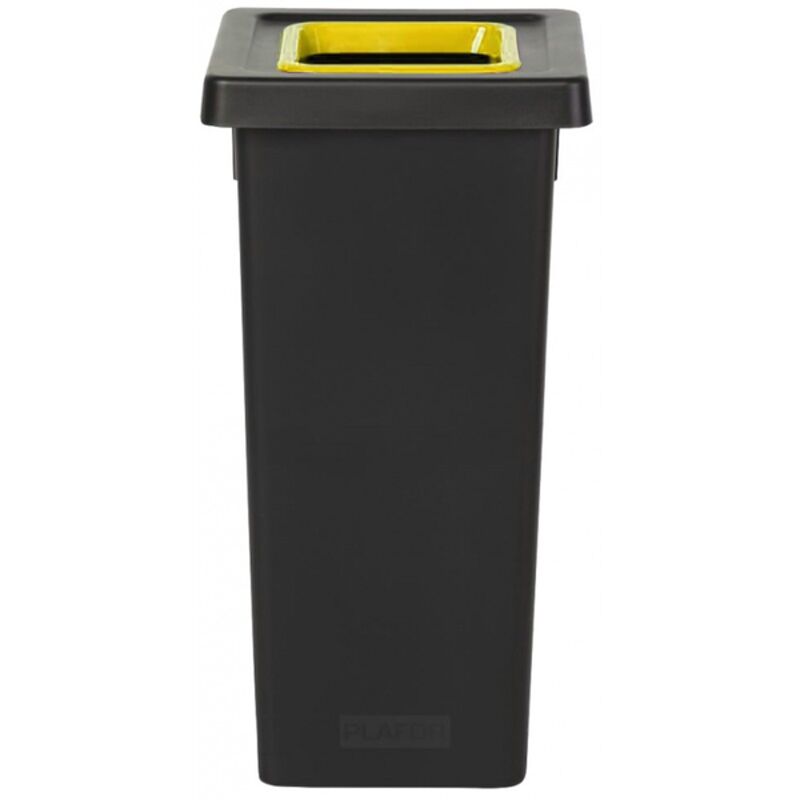 Image de Poubelle FIT tri sélectif 50L avec couvercle sans étiquettes