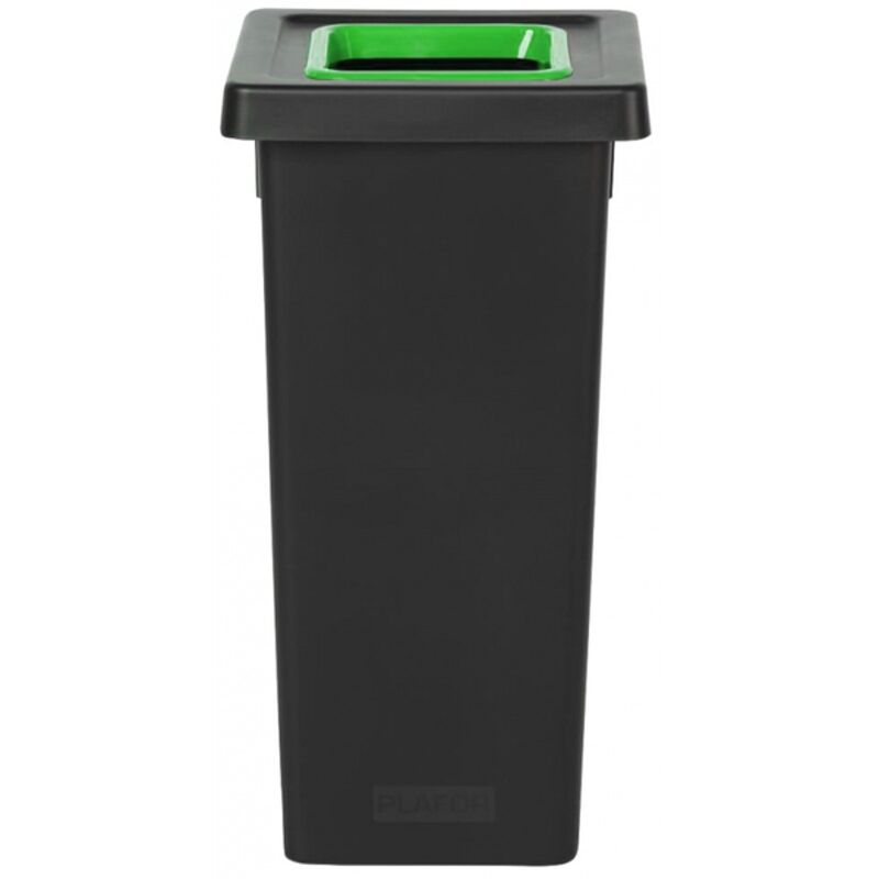 Image de Poubelle FIT tri sélectif 50L avec couvercle sans étiquettes