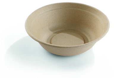 Image de Saladier rond en pulpe de canne 1000 ml (204x59 mm) - Colis 500