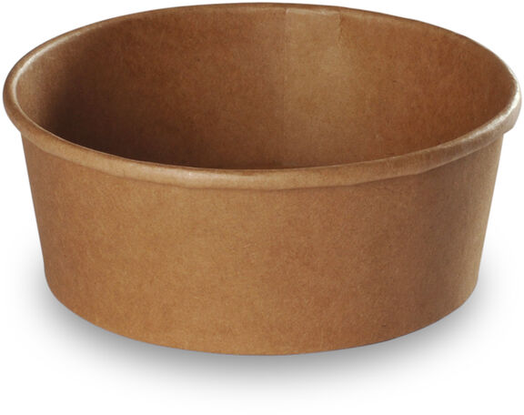 Image de Pot rond kraft brun 1300ml (Ø18.5x68mm) - Colis 300