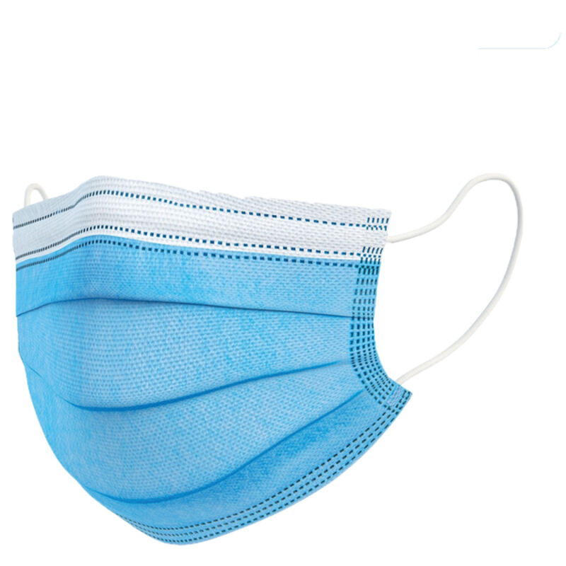Image de Masques à usage unique Type IIR Bleu - Boite de 50