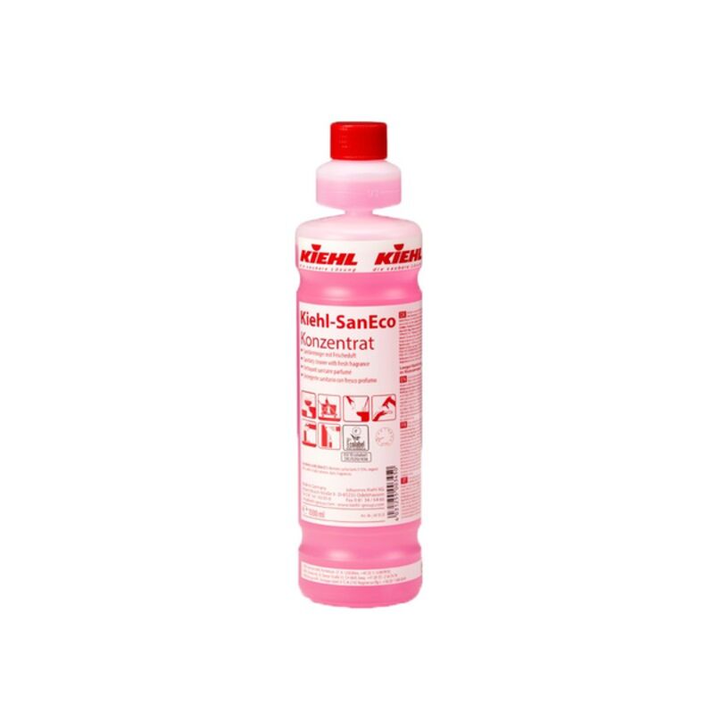 Image de SanEco Concentré nettoyant sanitaire ECOLABEL 1L - Ct de 4