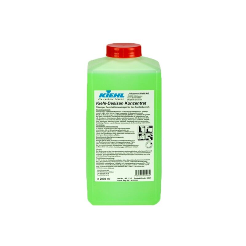 Image de Nettoyant désinfectant concentré 2L DESISAN - Ct 3 x 2L