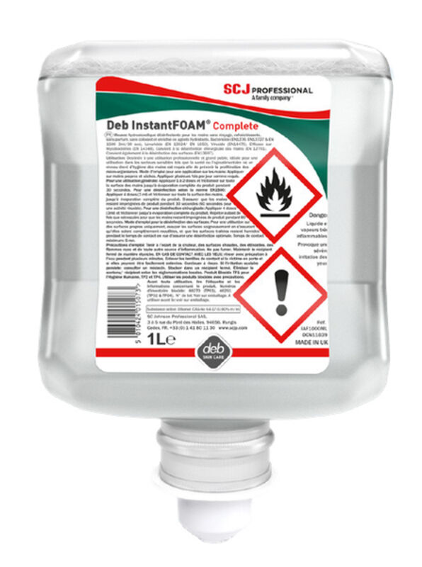 Image de Mousse hydroalcoolique 1l InstantFOAM- Ct 6