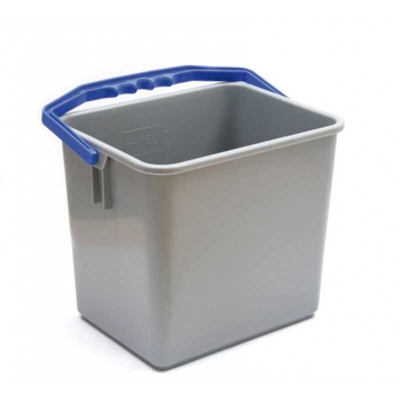 Image de Seau 15L gris avec anse couleur DME (Compatible ONEFRED & ARIANE)