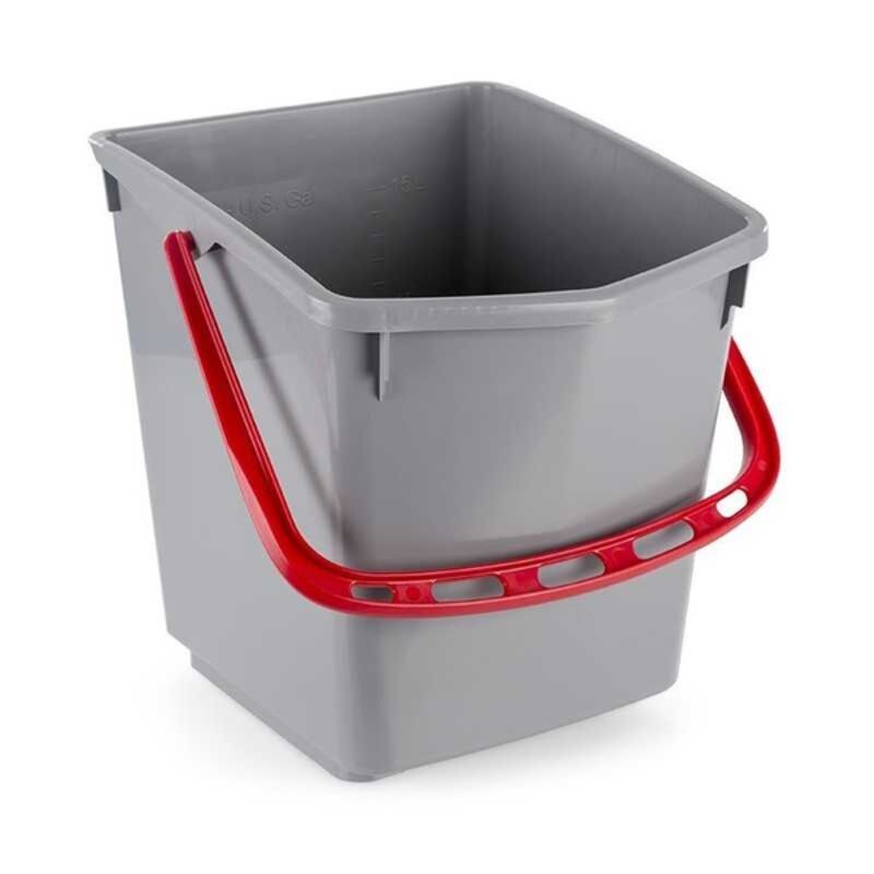 Image de Seau 15L gris avec anse couleur DME (Compatible ONEFRED & ARIANE)